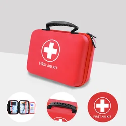 228pcs First Aid Kit Bag, Waterproof PU Portable Emergency Medical First Aid Kit For Household Travel Camping Medicine Survival