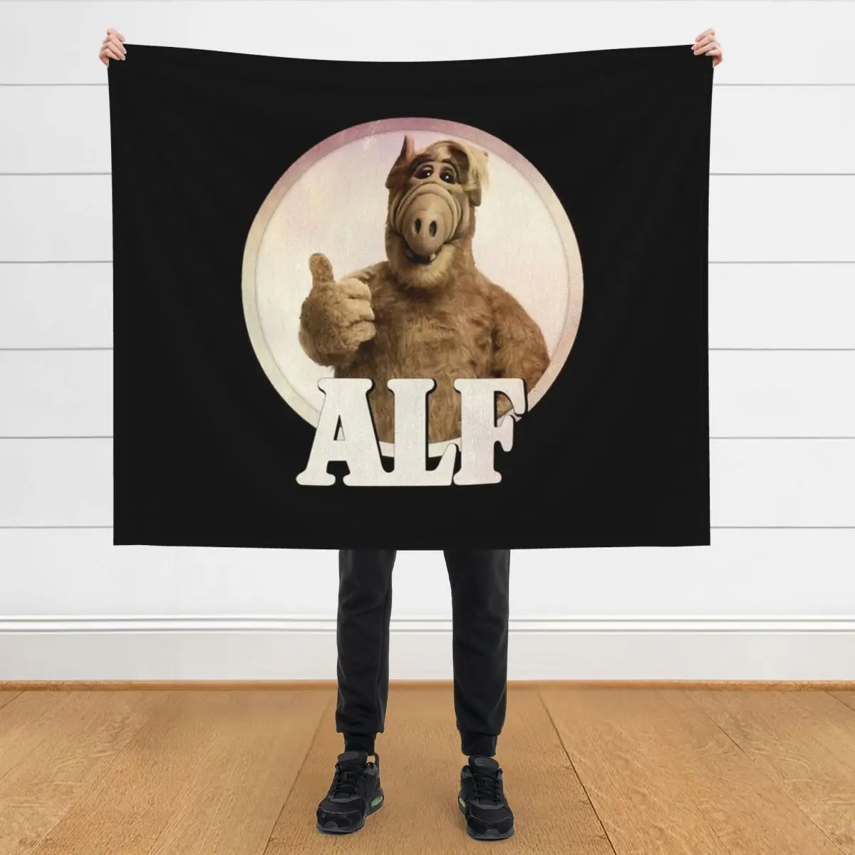 

ALF Throw Blanket Quilt Thin Warm Flannels Blankets