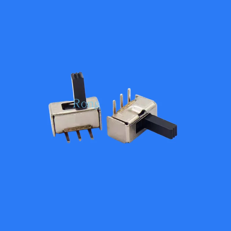 100PCS/ SS-12D13 Vertical Toggle Switch Horizontal Bent Tripod Two-speed Side Bend Bluetooth Speaker Slide Switch