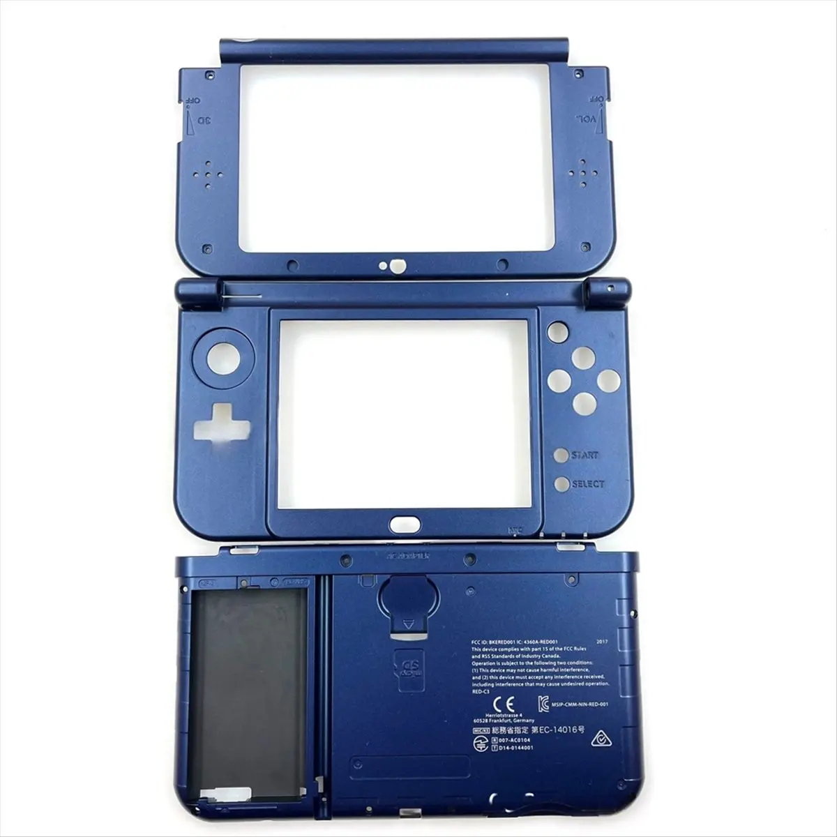 ■★New Arrival Fashion  For NEW LL/XL Replacement Housing Shell Kit Top Middle Frame Faceplate Console Case C