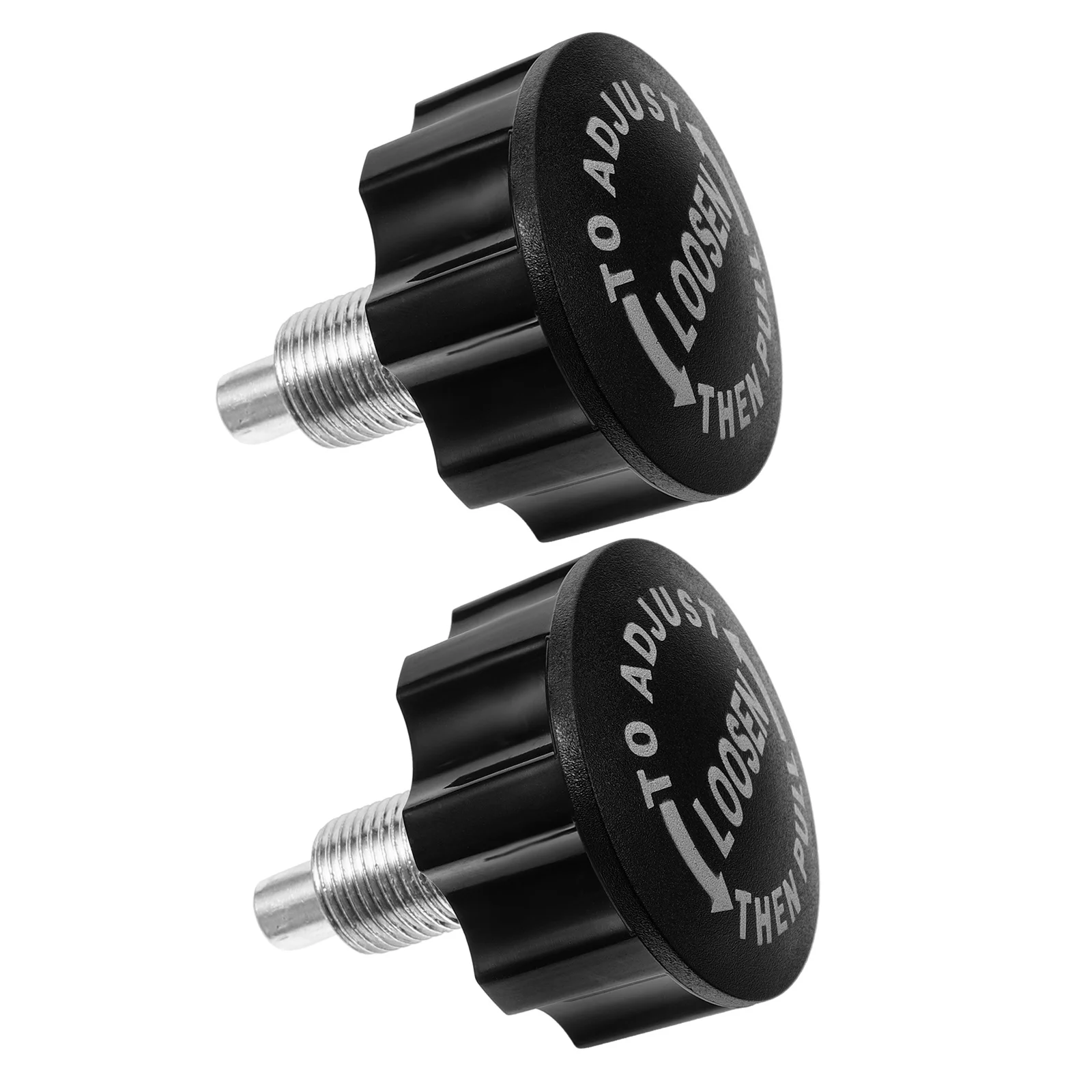 

2pcs Fitness Pull Pin Knob High-Strength Abs Smooth Operation Quick Adjustment For Gym Machine Accessories Spring-Loaded Locking