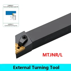 LIHAOPING MTJNR1616H16 MTJNR2020K16 MTJNR2525M16 MTJNR3232P16 MTJNR MTJNL External Turning Tool Holder Lathe Cutter TNMG Inserts