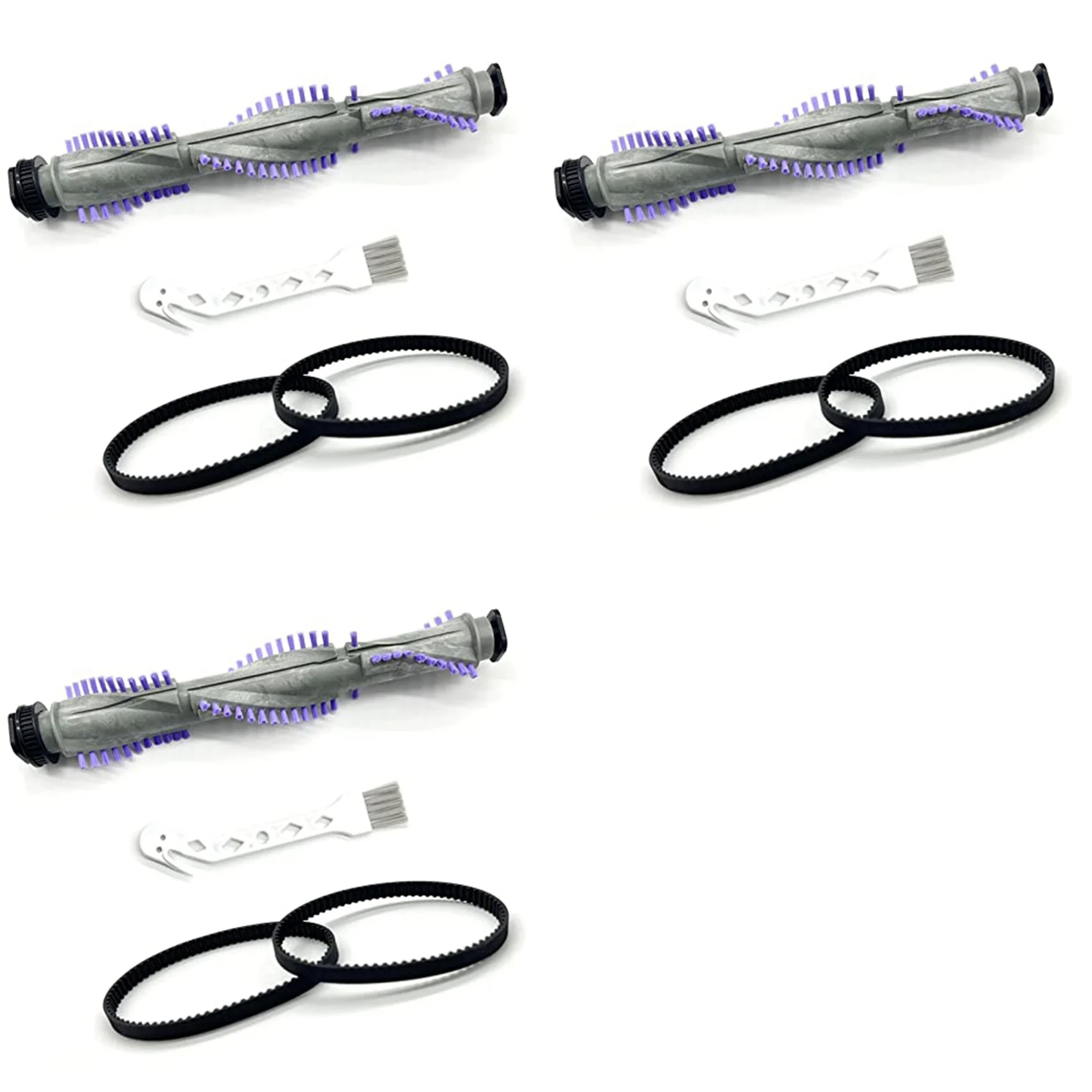 

AB33-3 Set Replacement Brush Roller And Belt For Shark Navigator Lift-Away NV350 NV351 NV352 NV353 NV360 NV356E NV42