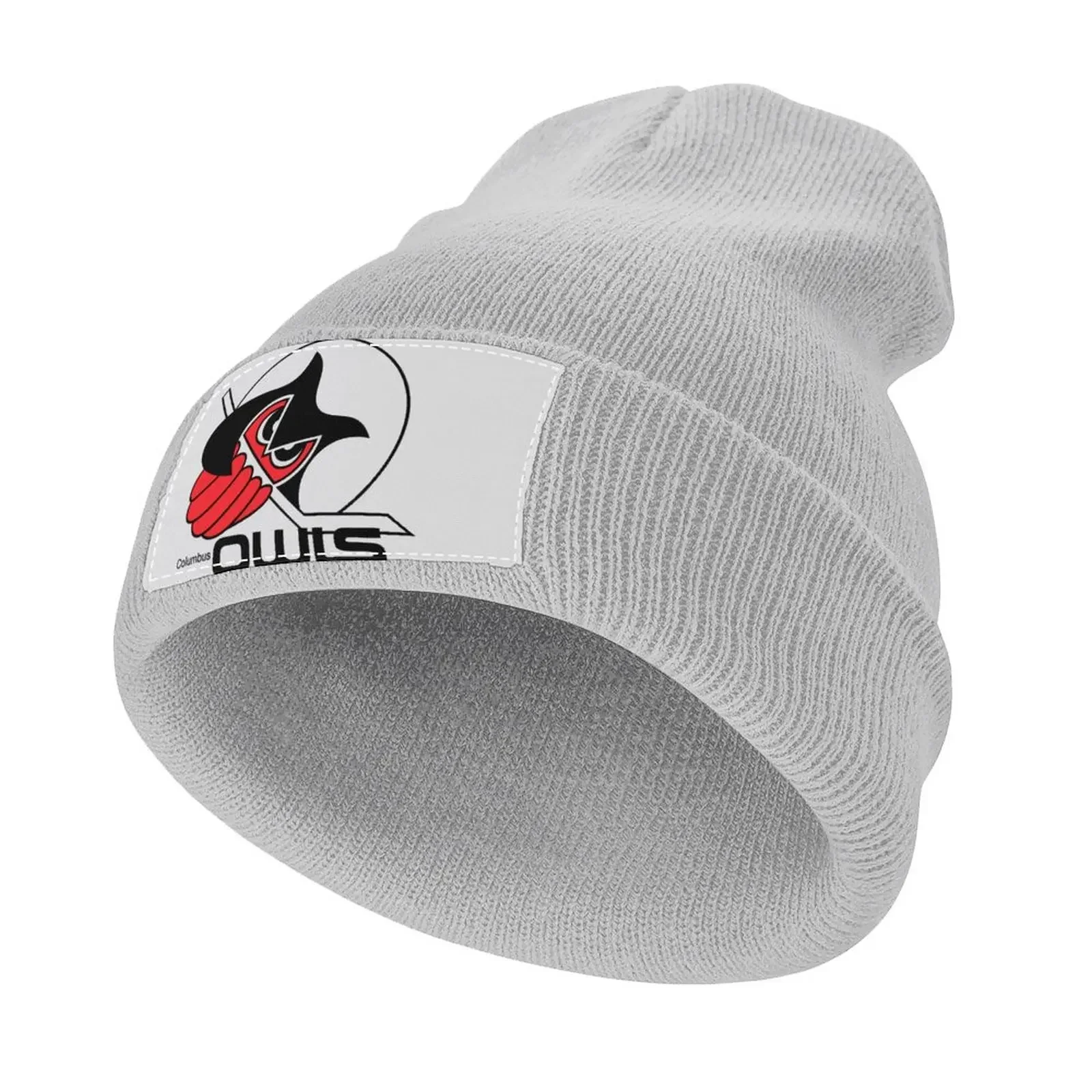 Columbus Owls hockey logo Knitted Hat Luxury Cap Fishing Caps Golf Hat Women Men's