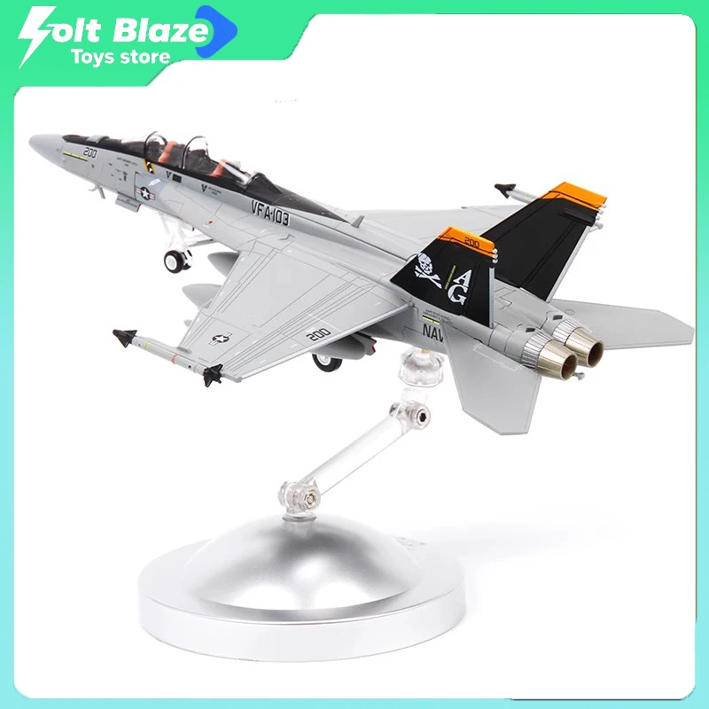 

US Air Force 1/72 F-18 Super Hornet Alloy Aircraft Model Carrier-Based Fighter Airplane Models Toys for Kids Boy Birthday Gifts