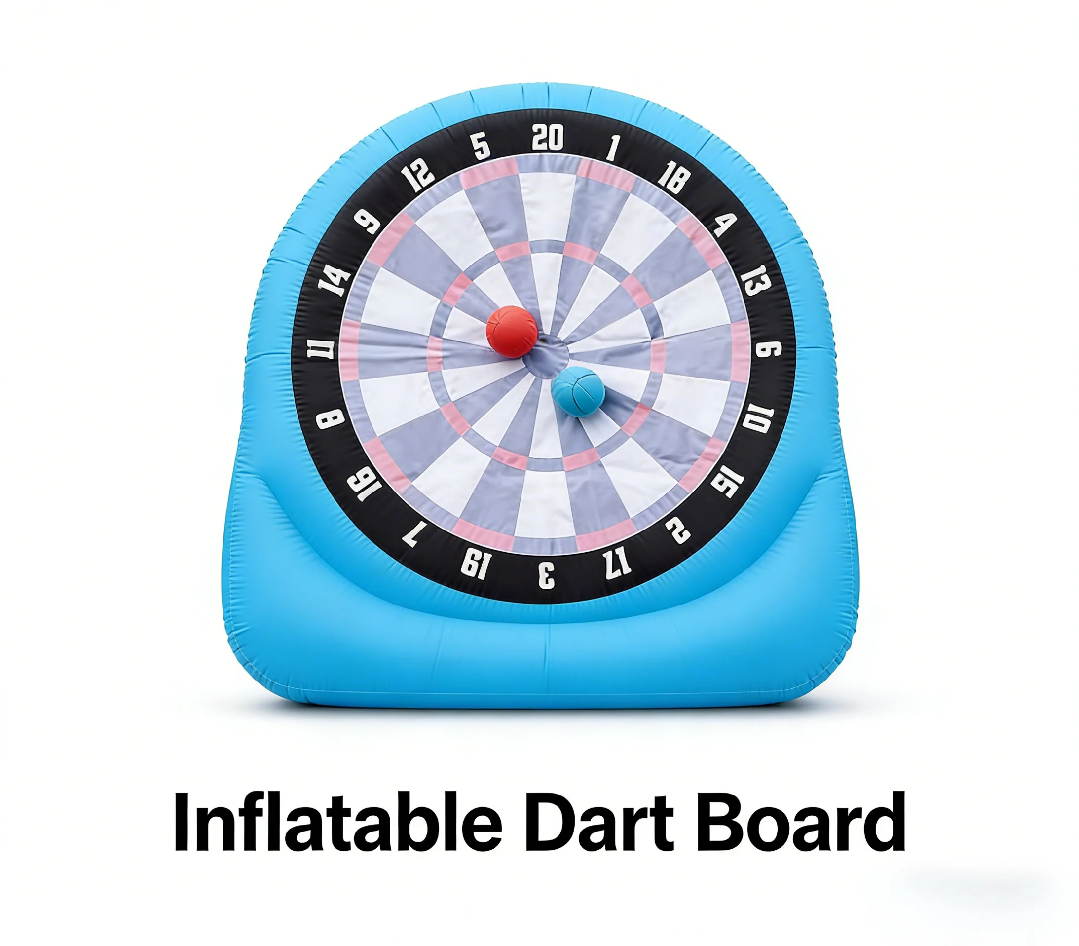 

Outdoor Backyard Parties Inflatable Soccer Dart Board and Golf Darts Giant Kick Target Yard Game for Adults Kids