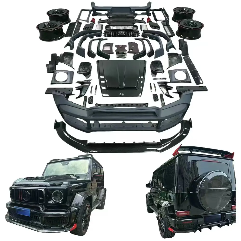 High-end Body Kit CustomizationFor G63/G500 W464 Upgrade G900 Full Body Kit - Carbon FiberPremium Customized Body Kits