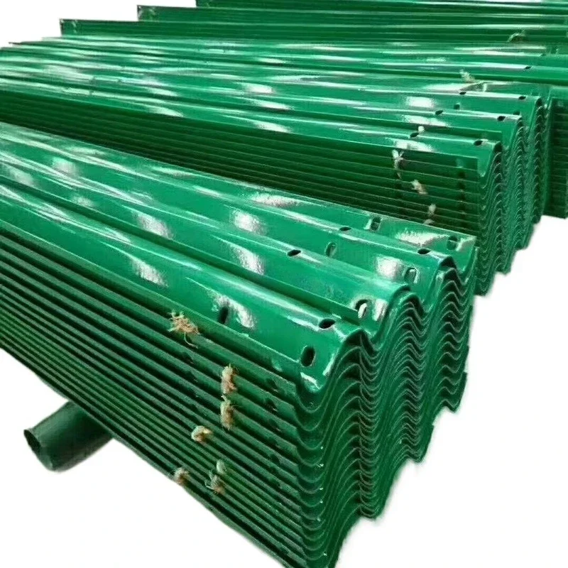 Highway guardrail Outdoor three-wave road anti-collision guardrail Road safety guardrail products