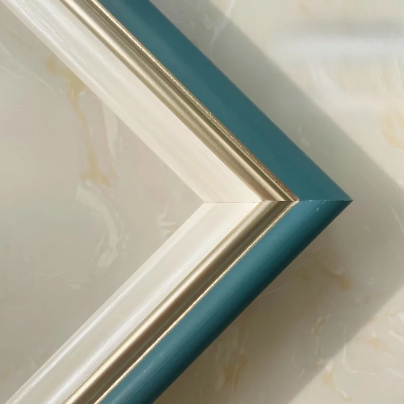 Retro Light Luxury Niche Style Picture Frame Classical Oil Painting Frame Designer Stylish Framing Gravures Home Decoration