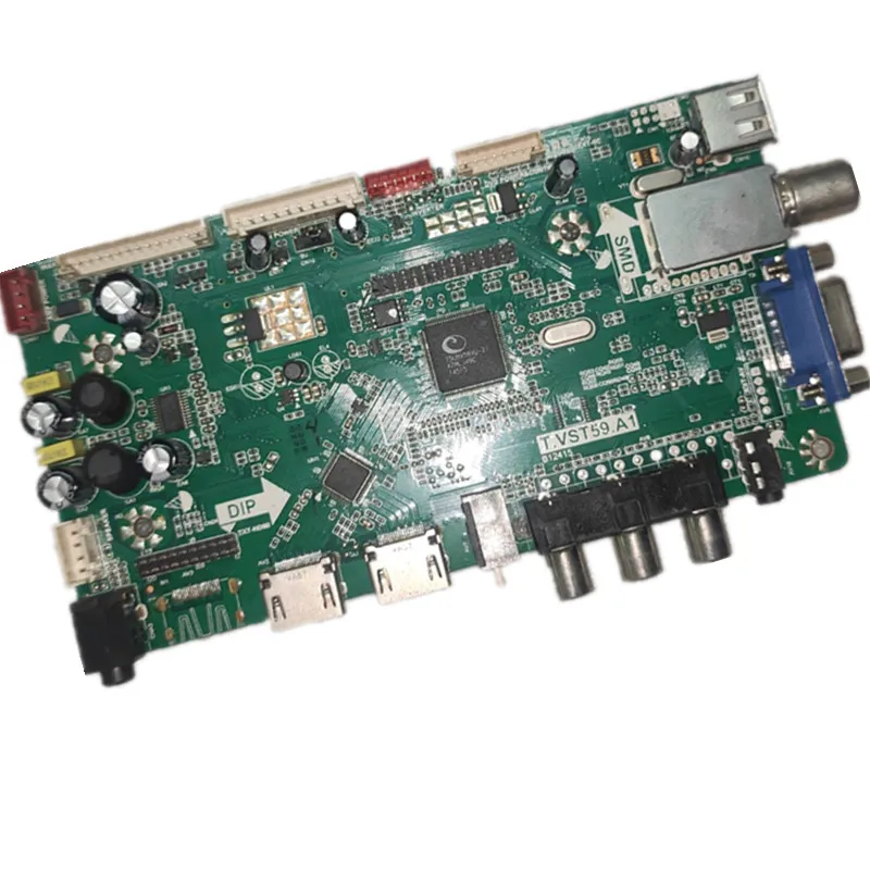 T.VST59.A1 – carte mère avec interface WiFi multimédia, double HDMI général LED LCD pour Pioneer javel TV