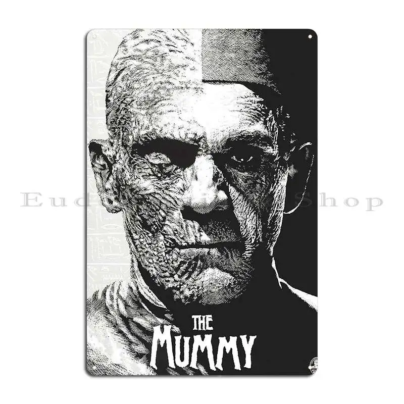 The Mummy Fitzcarraldoink Metal Plaque Poster Garage Iron Mural Kitchen Cinema Tin Sign Poster