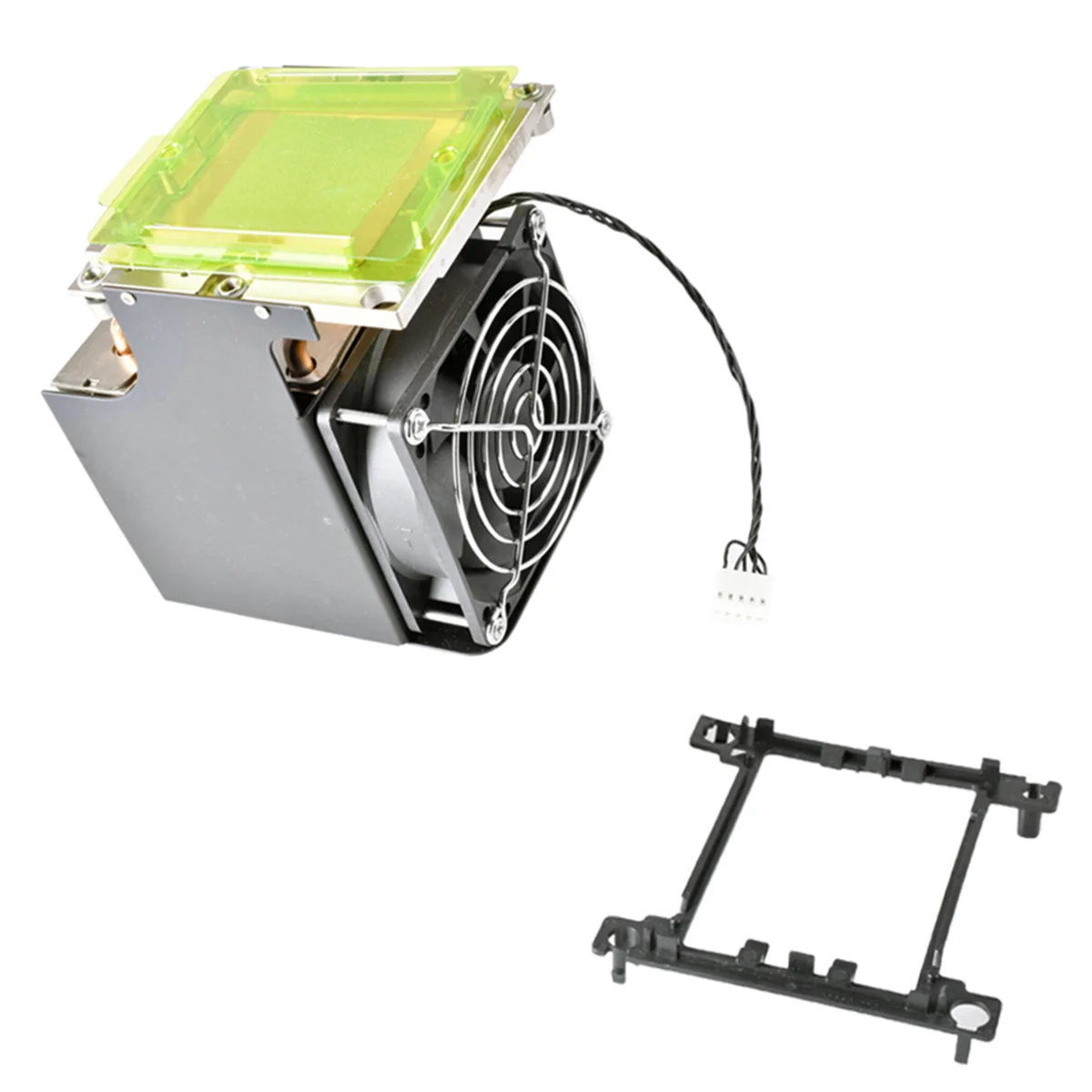 For Z8 G4 No.2 Position CPU Heatsink Cooler Fan 460503F00 460503F00-17J-G 0P605235 With Cage