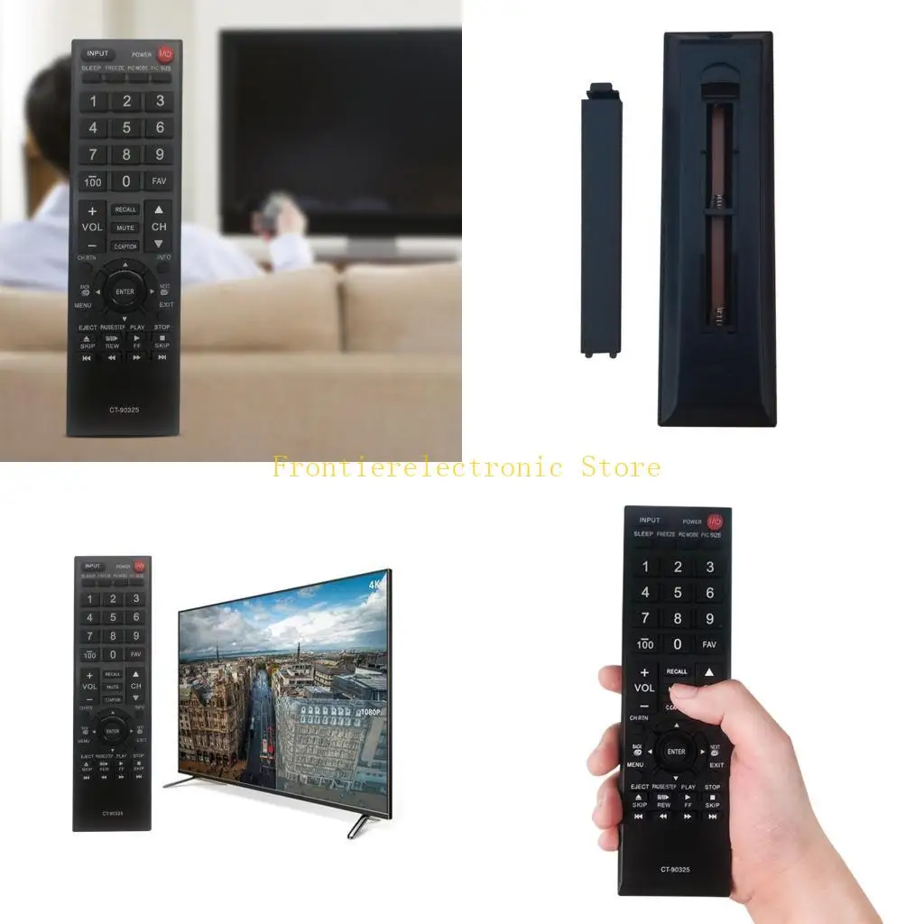 G8DB Plug Play Remote Control Ergonomic Design Suitable for Various HDTV Models