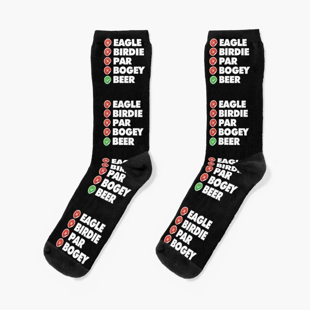 

Funny Golfer Scores Terms, but lets drink beer Socks FASHION with print Socks Girl Men's