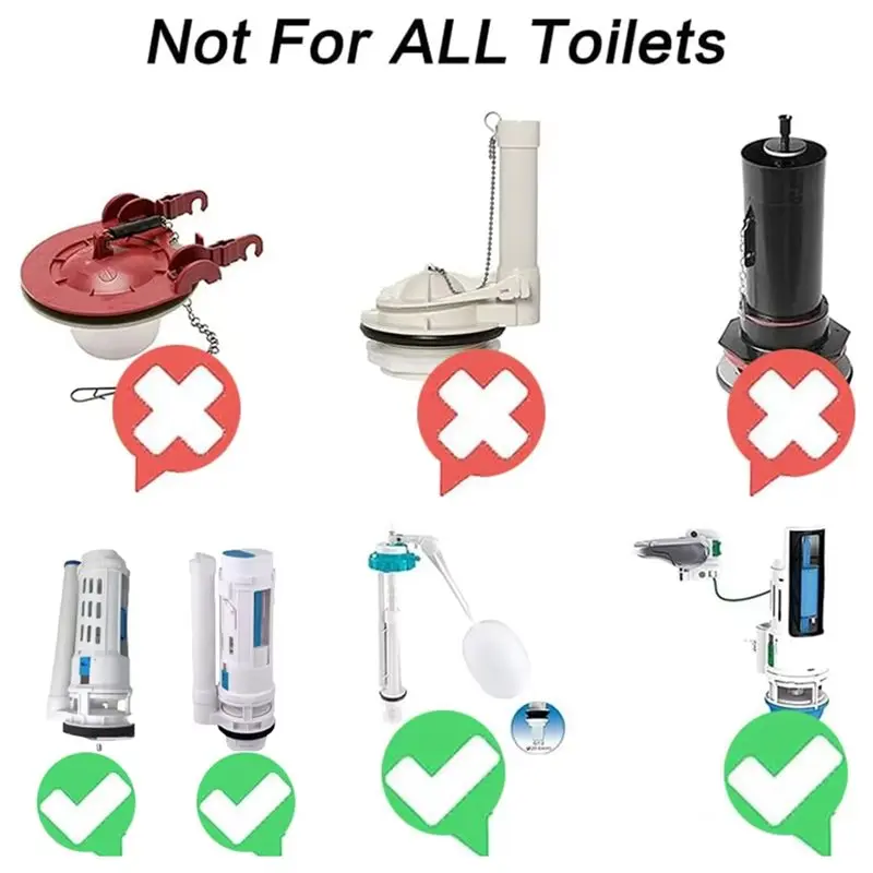 ABGH-Adjustable Touchless Auto Flush Sensor For Toilets Auto WC Flusher Set Wireless Transmission System Transmitter For Toilet