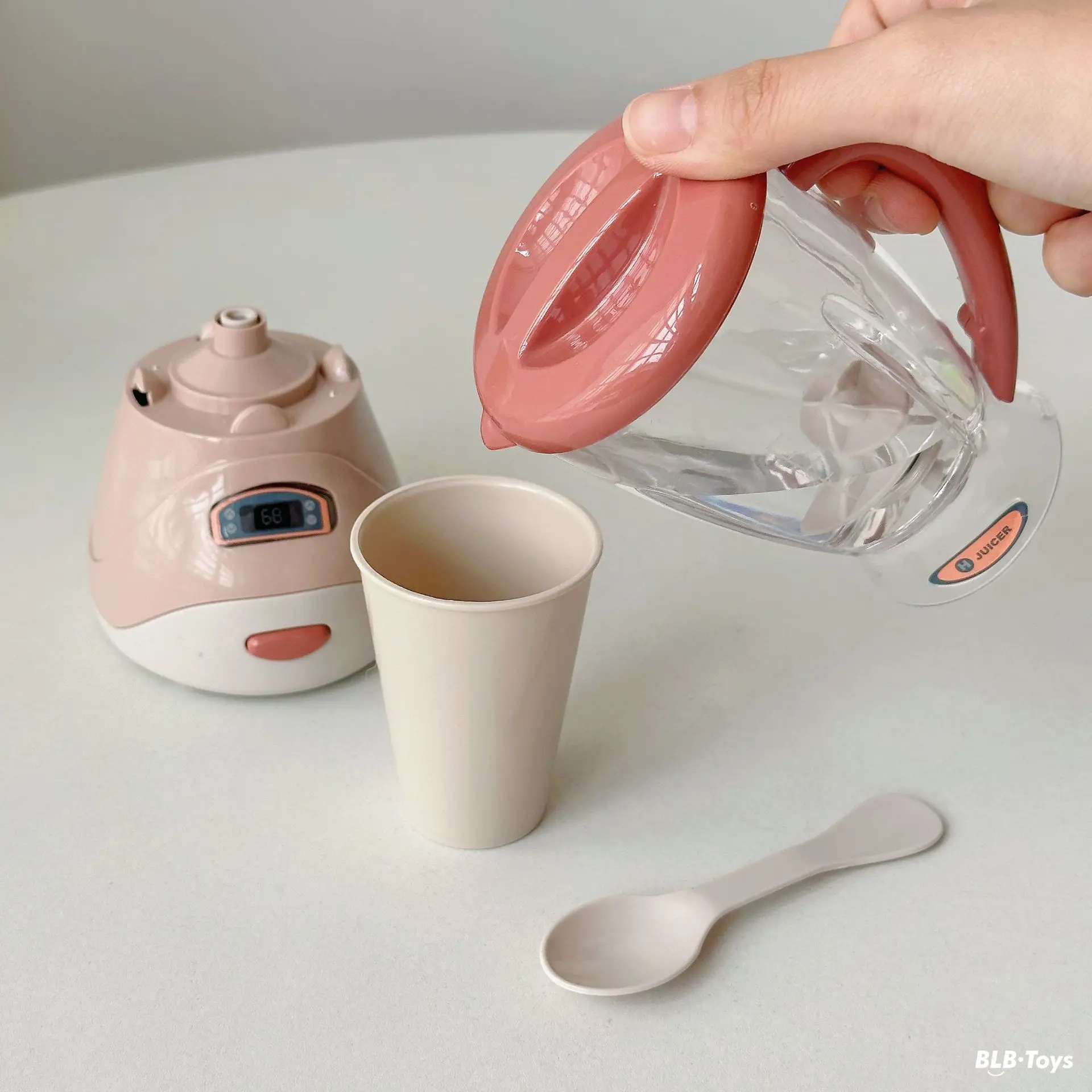 Kids Pretend Play Electric Home Appliance Set Coffee Juicer Washing Machine Oven Bread Maker Play House Toy