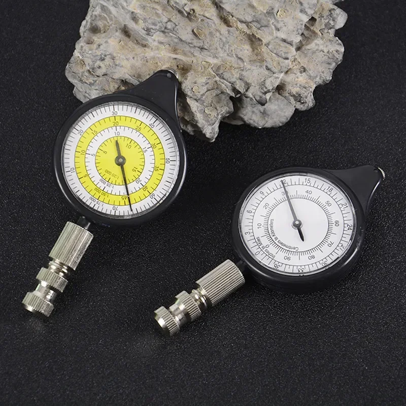 Mini Surveying and Mapping Tool, Metal Wheel,Compasses,Outdoor Map Measuring Distance Calculator, Outdoor Practical Gadgets