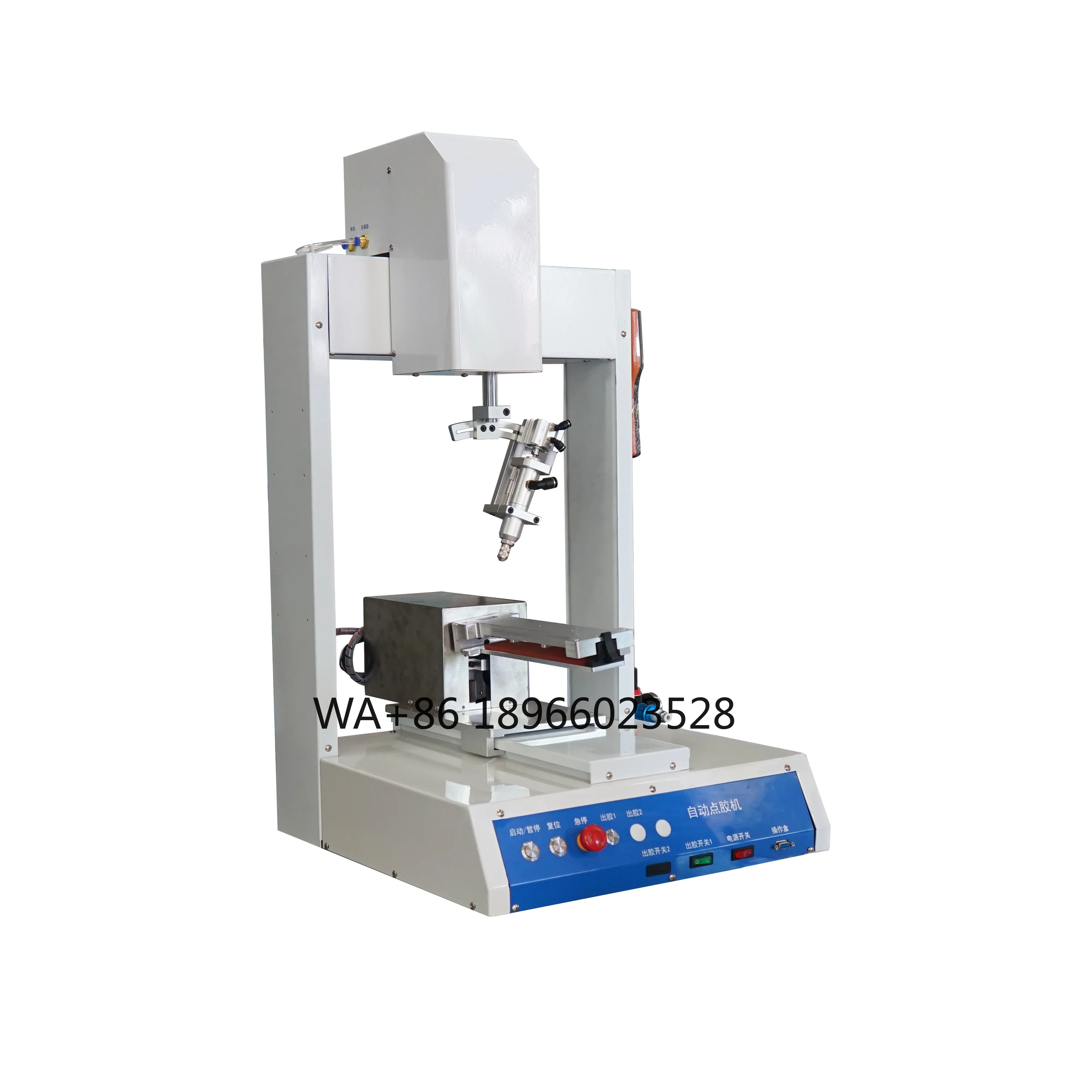 AB liquid crystal glass substrate sealing auto parts coating automatic dispensing machine fixture rotary dispensing machine