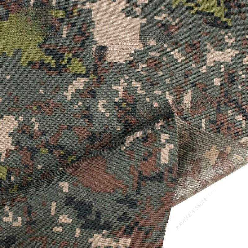 500D Nylon Granite B Camo Fabric Waterproof NIR South Korean ROK Army Digital Camouflage Cordura Type Material Tactical Vest Bag