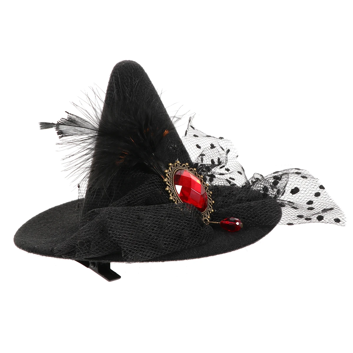 

Witch Hat Hair Accessories Durable Material Fine Workmanship Perfect for Daily Use Suitable Wedding Birthday Parties Non-woven