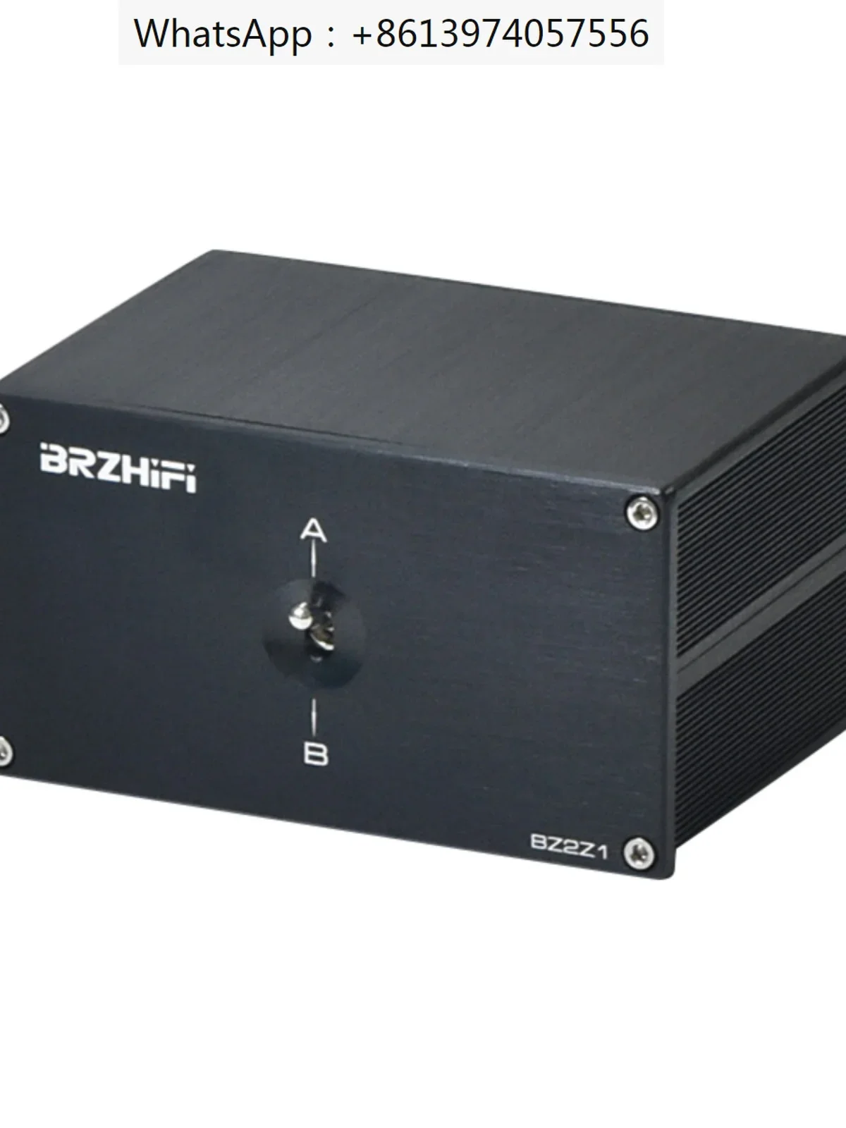 

Audio lossless switch with 2 options, suitable for one amplifier, two speakers, or two amplifiers, one speaker selector