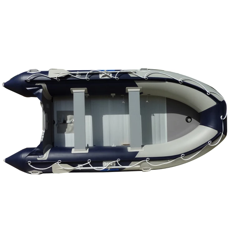 Verde con mini bote inflable negro Barco de pesca inflable