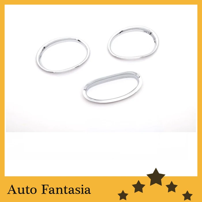 

Chrome Front & Rear Fog Light Trim for Peugeot 206 / 206CC-Free Shipping