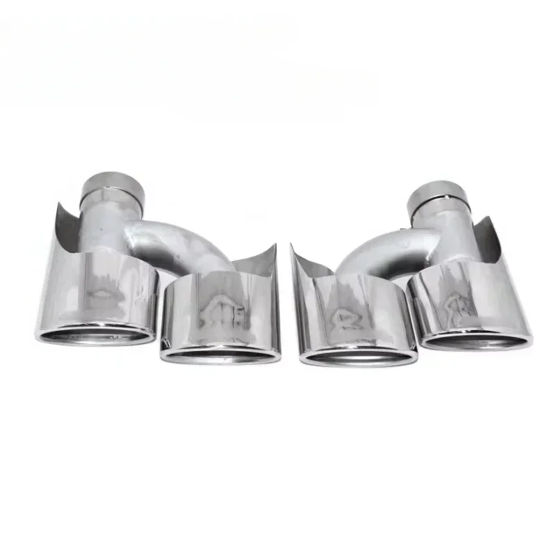 Suitable Exhaust Tip for Mercedes-Benz C-Class E-Class S-Class mufflers AMG exhaust pipes W204W212W221 four outlet tailpipes