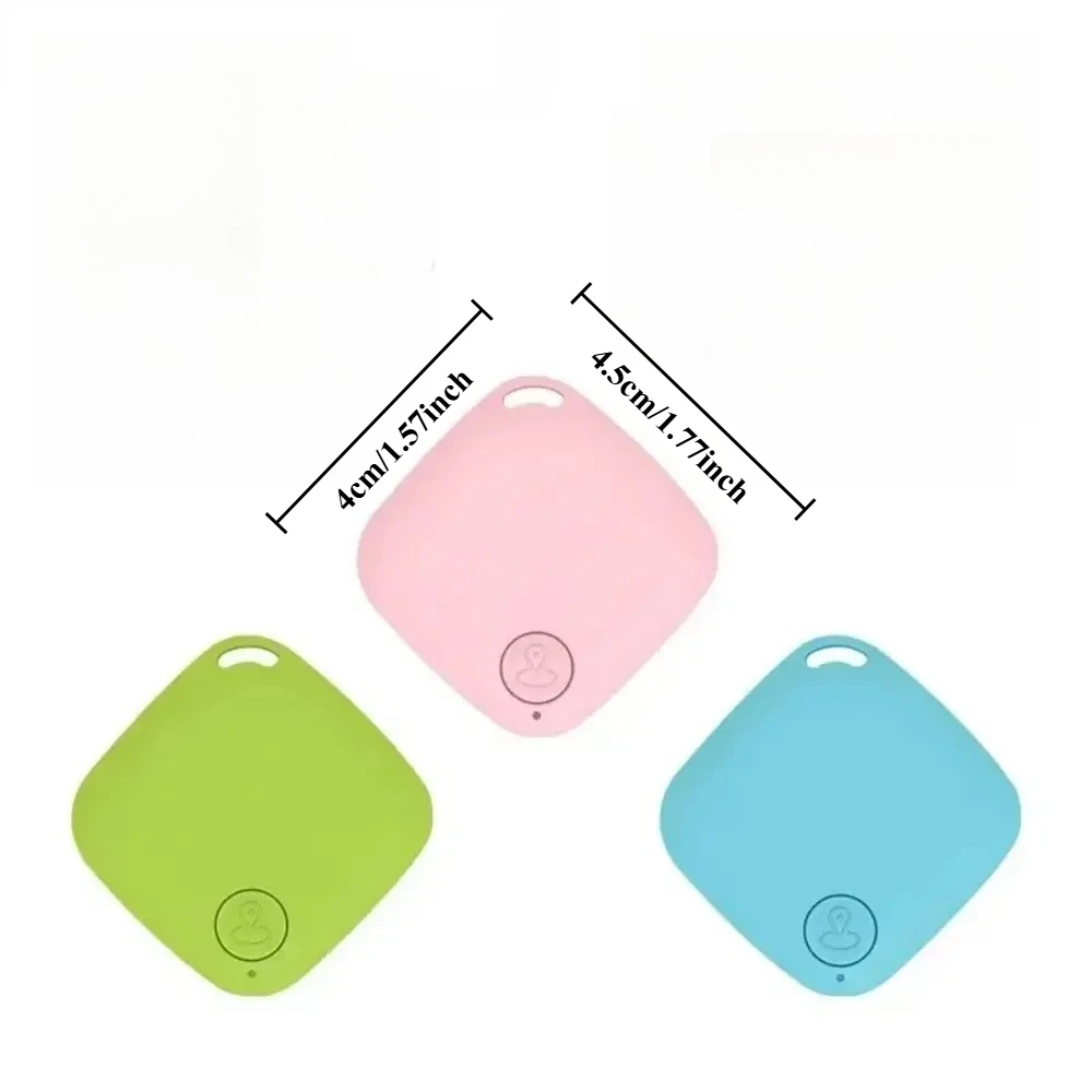 Mini Bluetooth 5.0 Anti-Lost Tracker - Square Smart GPS Finder for Pets, Kids, Bags, and Wallets