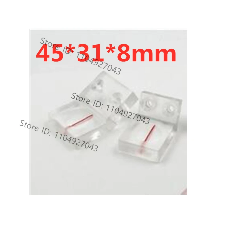 20pcs Oudondo Baoshan Xinhuada Markov LKV sliding table saw panel saw magnifying glass by plate mirror accessories 45*31*8mm