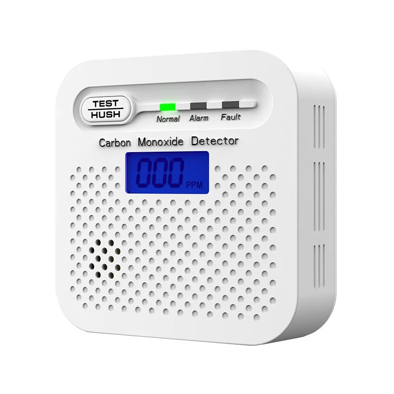 National standard N-B carbon monoxide indicator, household with display, 3-year sensor, high decibel CO concentration detector