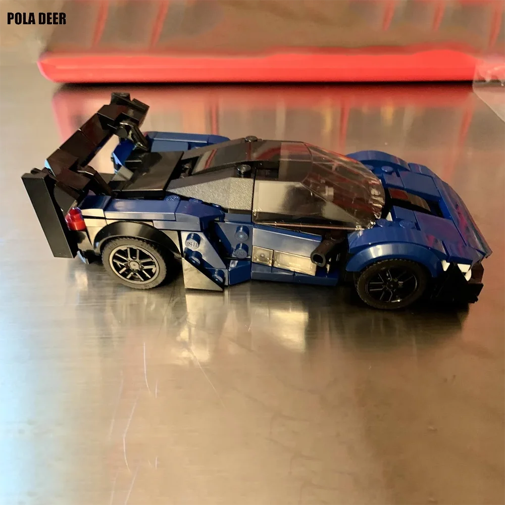 Poladeer 331-delige Senna GTR kleine deeltjes assemblage bouwstenen educatief speelgoed model jongen verjaardag vakantie cadeau ornamenten