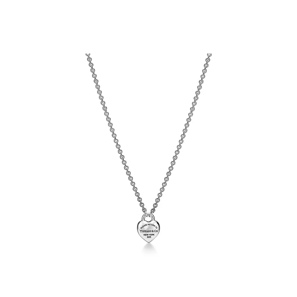 TIFFANY & CO. Sterling Silver Necklaces Unisex Silver 73340039