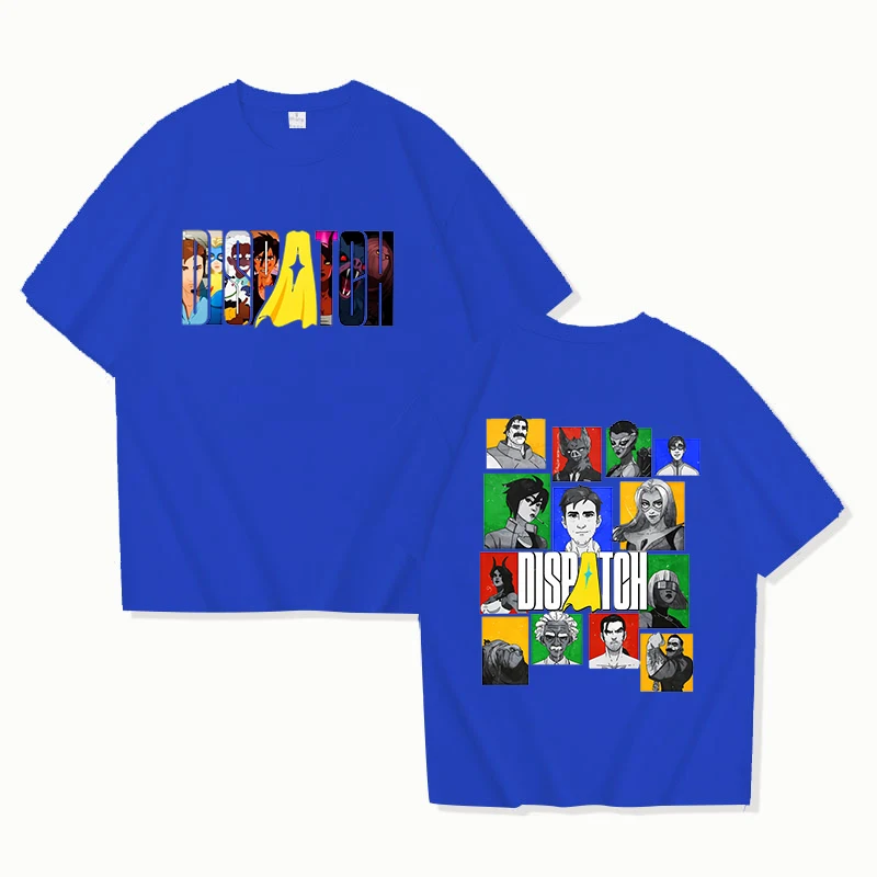 Hot Game Dispatch Printing T-shirt Women Men Fashion Short Sleeve Street Casual Personality Summer T-shirt