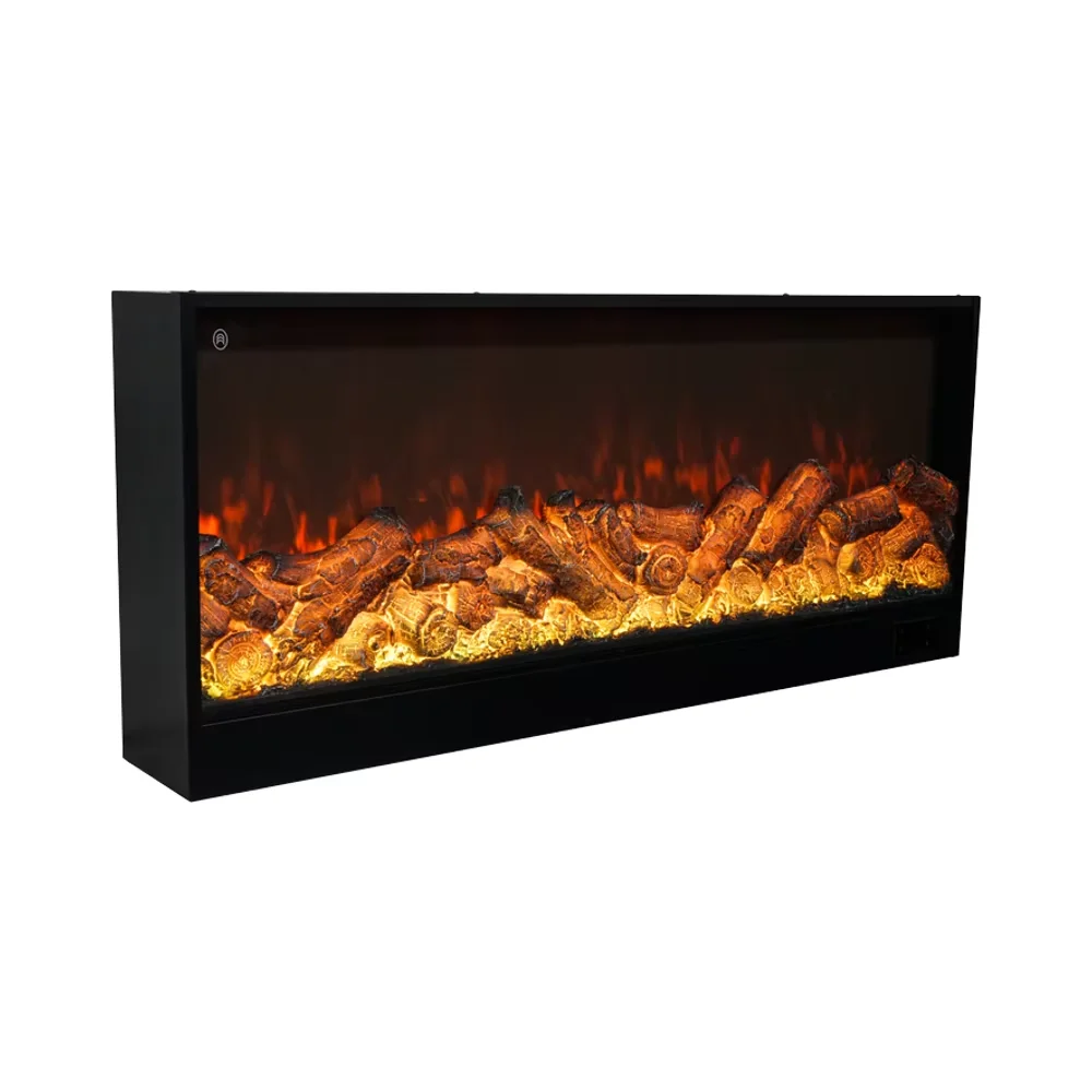 

European Electric Fireplace LED Flame TV Stand For Convenient Family Hotel Built-in Fireplace