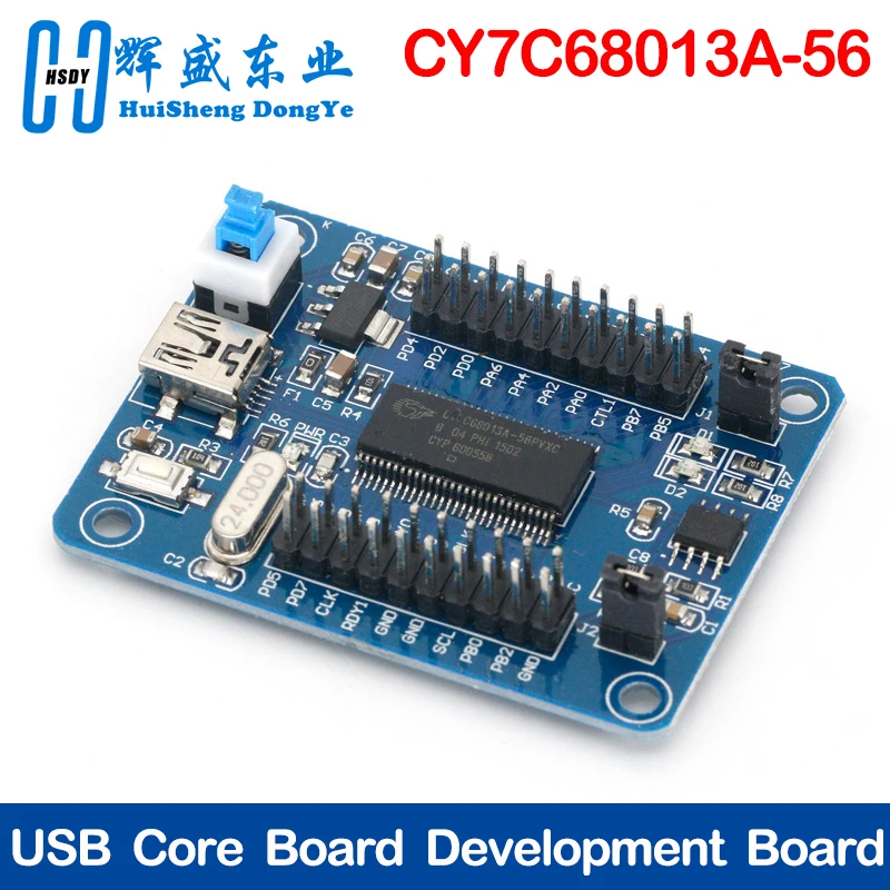 EZ-USB FX2LP CY7C68013A USB Core Board Development Board USB Logic Analyzer With I2C Serial SPI Interface Module Mini USB