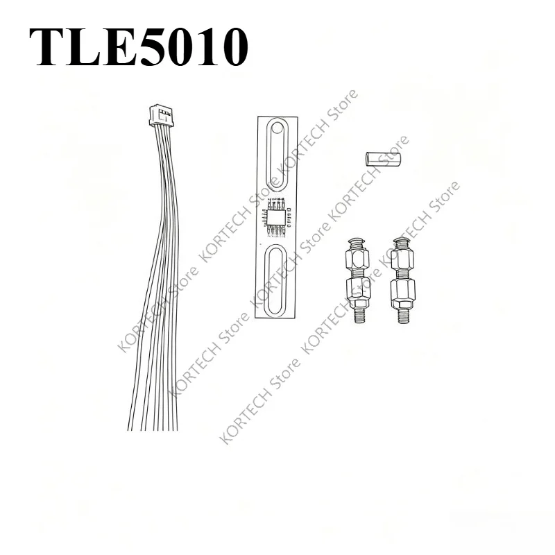 1PCS TLE5010 Digital Mode Magnetoresistive Angle Sensor Angle PCB