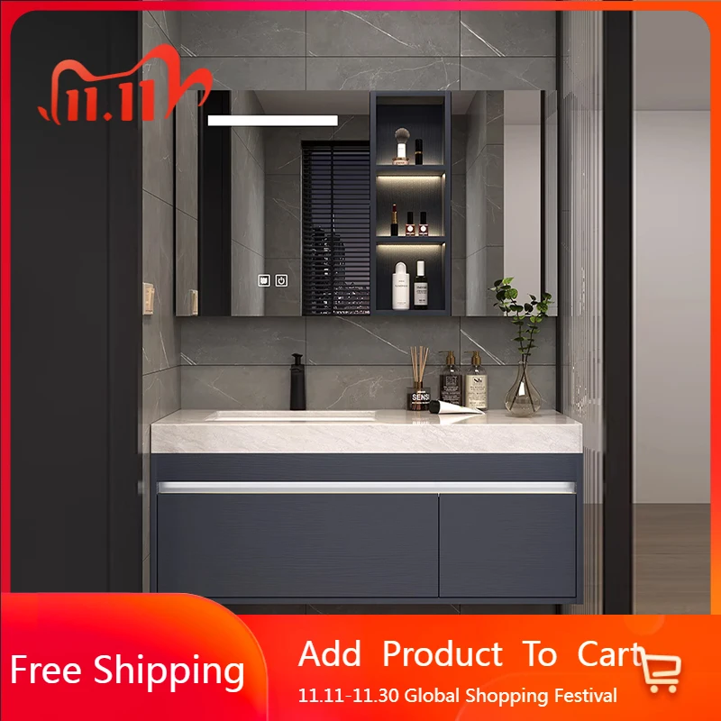 

Modern Light Luxury Bathroom Cabinet Decorations Wall Simple Living Room Cupboard Accessories Trendy Archivadores Furniture