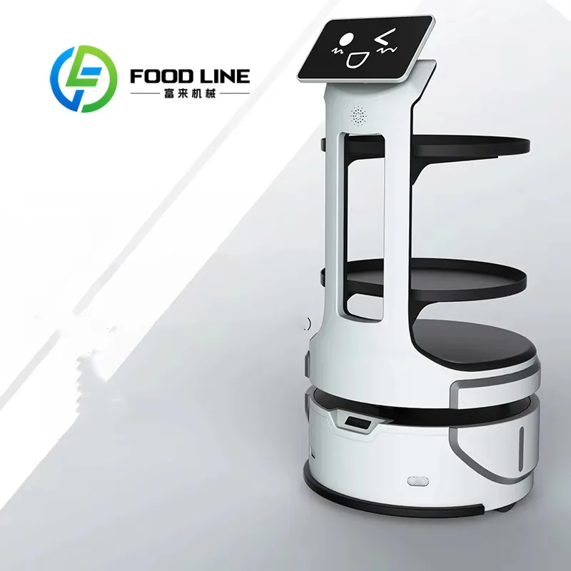

Customized Restaurant Robot Server Hotel Intelligent Table Food Delivery Service Robot