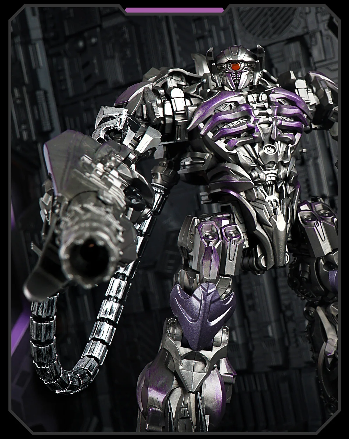 LED Transformation Shockwave Shockblast Cybertron Decepticons G1 Anime Film Modell Verformbare Action Figur Roboter Modus Spielzeug Geschenk – Detail 7