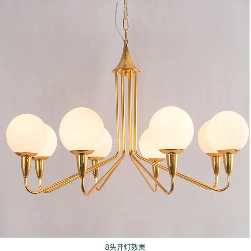 

Modern Luxury LOFT Glass Pendant Light Fixtures Lustre Gold Metal Dining Room Led Pendant Lamp Lighting Luminaria Fixtures