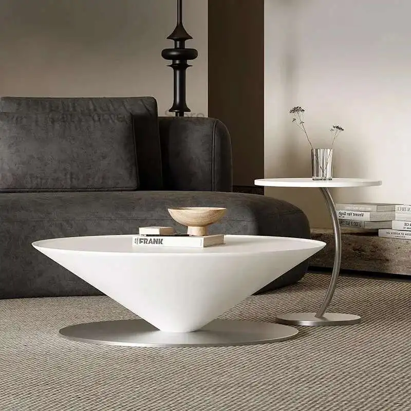 

Magazine Glam Coffee Table Minimalist Round Luxury Unique Coffee Table Modern Simple Table Unique Couch Tisch Unique Furniture