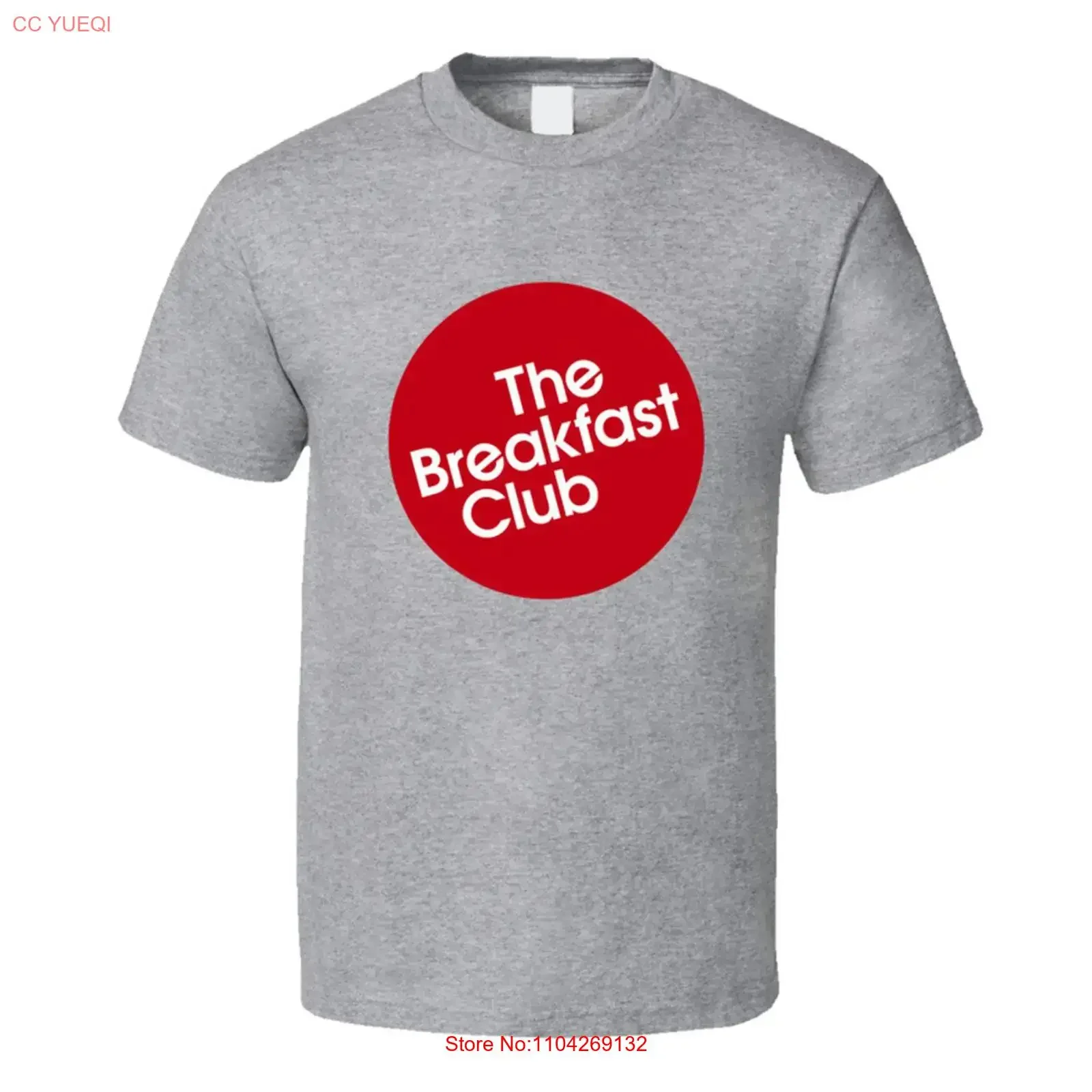 The Breakfast Club Logo T Shirt Cool Retro Movie Fan vintage Washed Stylish Top For Everyday Wear streetwear Unisex