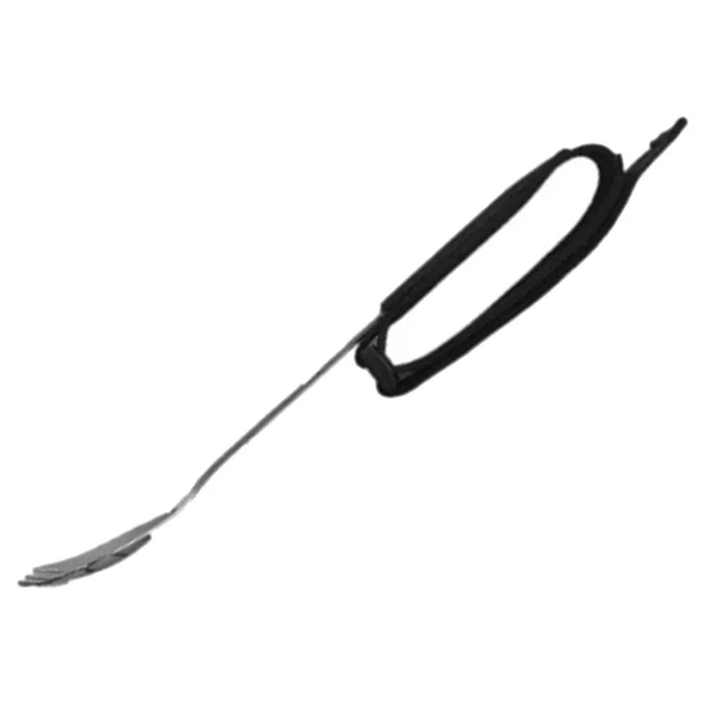 

Elderly Tableware Anti skid Spork Fork Disabled Persons Sturdy Lightweight Easy Grip Portable Adult Cutlery Stainless Non Slip H