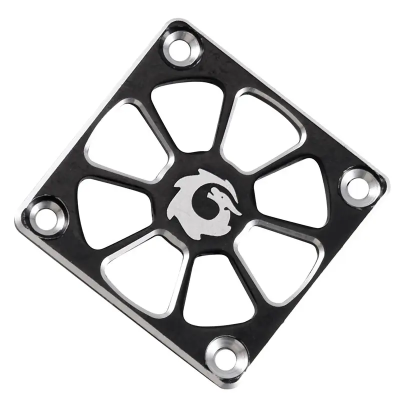 ABUM-40Mm Rocket Cooling Fan Cover For RC Motor ESC Cooling Fan Protective Cover Guard ,Black