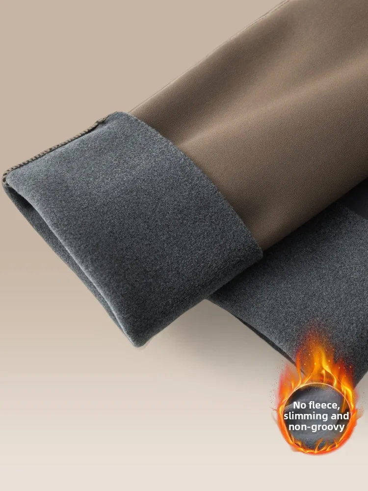 

Утепленные бархатные брюки для йоги с высокой талией, длинные, для холодной погоды, повседневные, с эффектом похудения