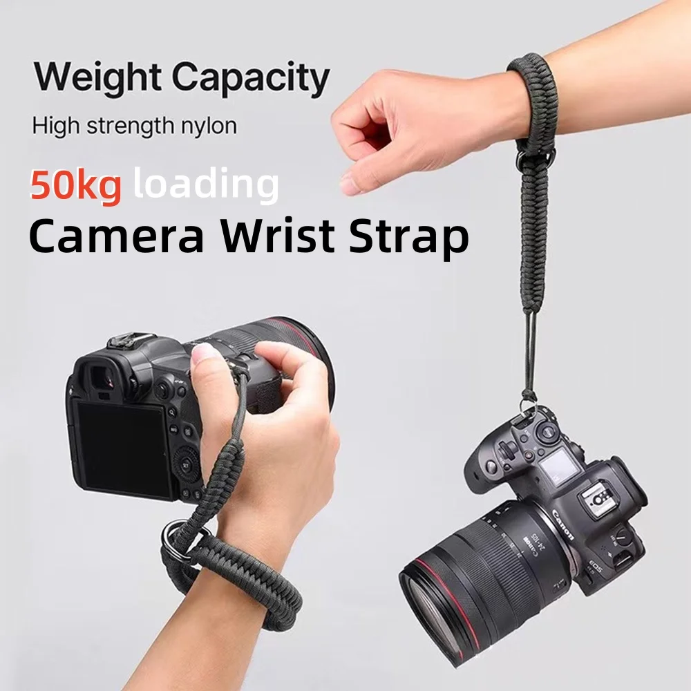 Camera Wrist Strap Quick Release Rope For Sony A9 Nikon Z7 Z6 D7500 Fuji Canon R50 R100 200D Olympus Panasonic SLR Accessories
