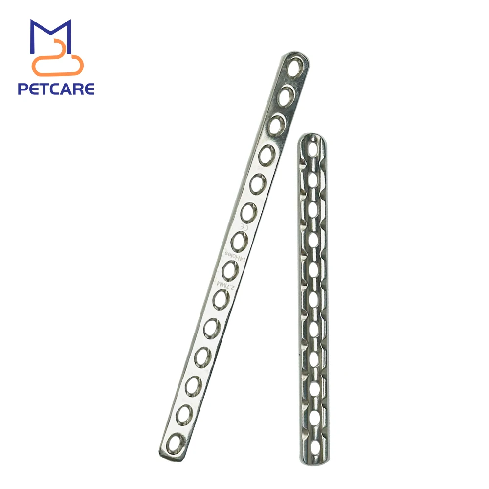 2.7mm SS LC-DCP Plate for Veterinary Orthopedics Implants, Surgical Instrument, Dog Accessories, Medical Equipment, Pet Products