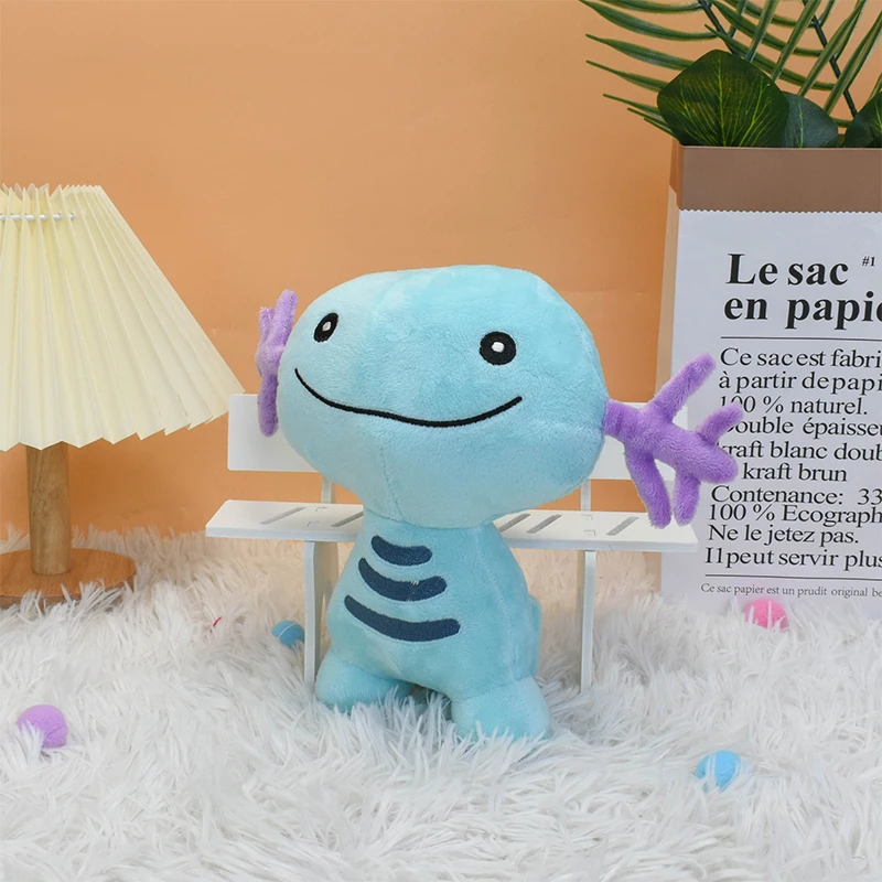 Peluche Pokémon Kawaii Wooper Paldea, peluche douce, dessin animé, jeu d\'anime, Rick, cadeaux de beurre