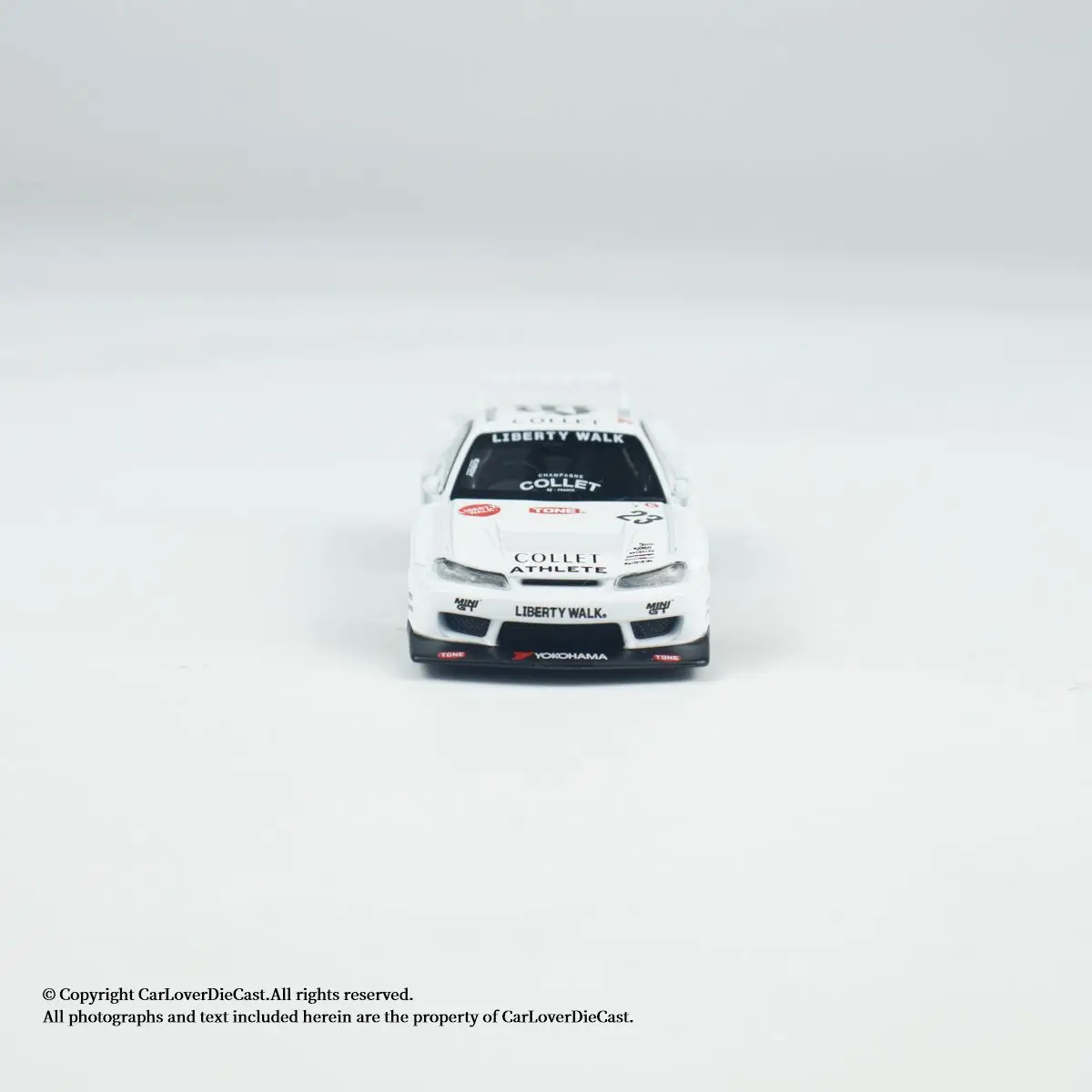 MINIGT 1:64 # 1054 Nissan S15 SILVIA Collezione Ornamento, Modello di Auto in Lega